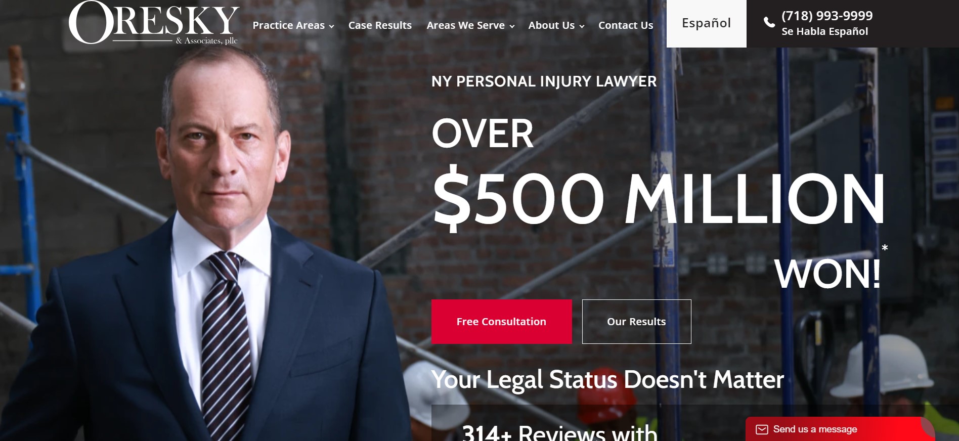 legal page law design rent website